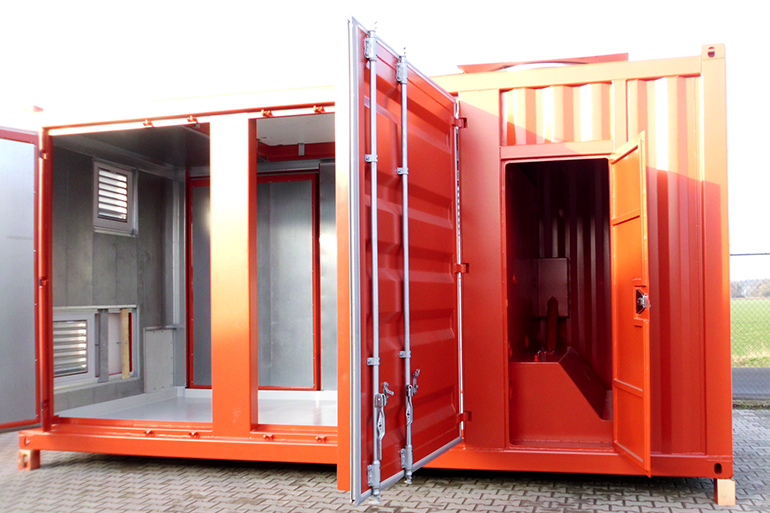 Schröer Container Aggregatecontainer und Pumpencontainer