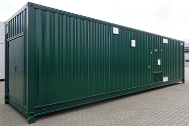 Aggregatecontainer und Pumpencontainer